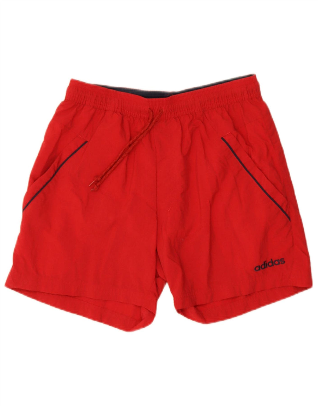 Męskie spodenki sportowe Adidas, małe, czerwone, poliamidowe