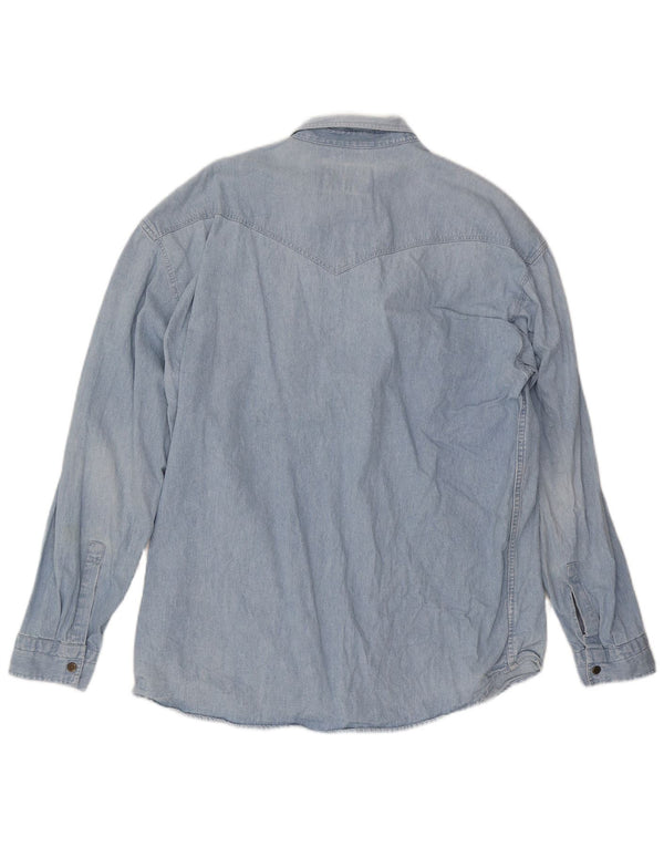 Męska koszula dżinsowa WAMPUM XL niebieska