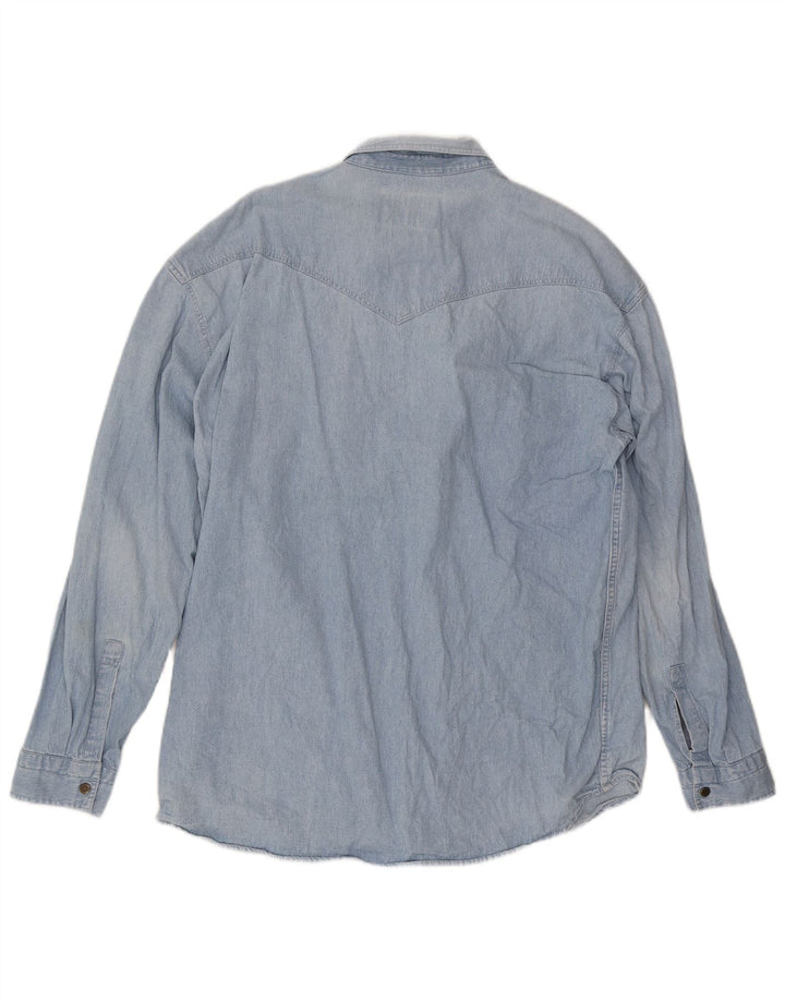 Męska koszula dżinsowa WAMPUM XL niebieska