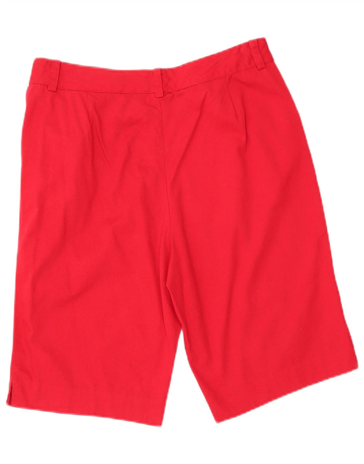 Damskie szorty Chaps US 10 Large W32 Czerwona bawełna