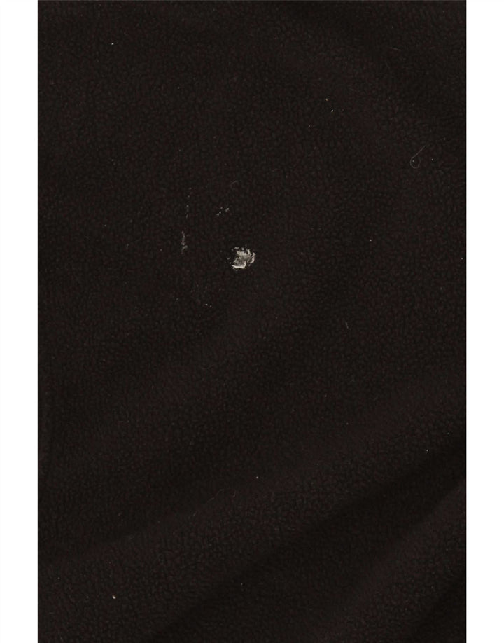 Marks & Spencer Męski sweter polarowy, duży, czarny, poliester
