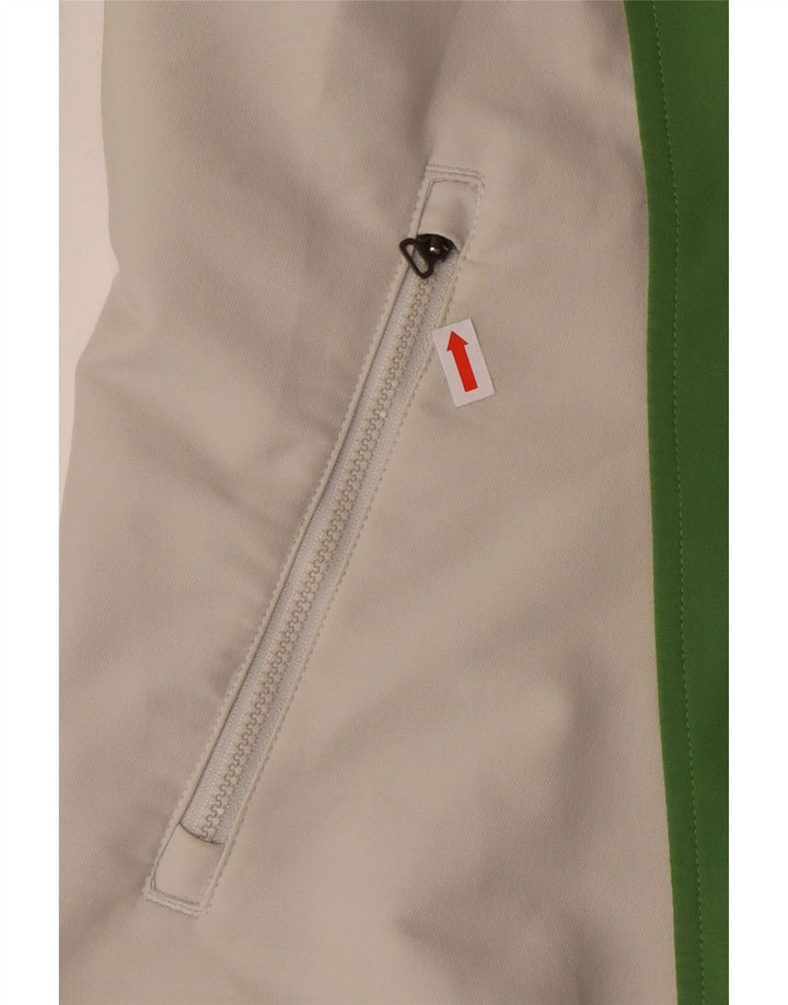 Damska kurtka dresowa adidas Climalite Top Jacket UK 14 Średni zielony poliester