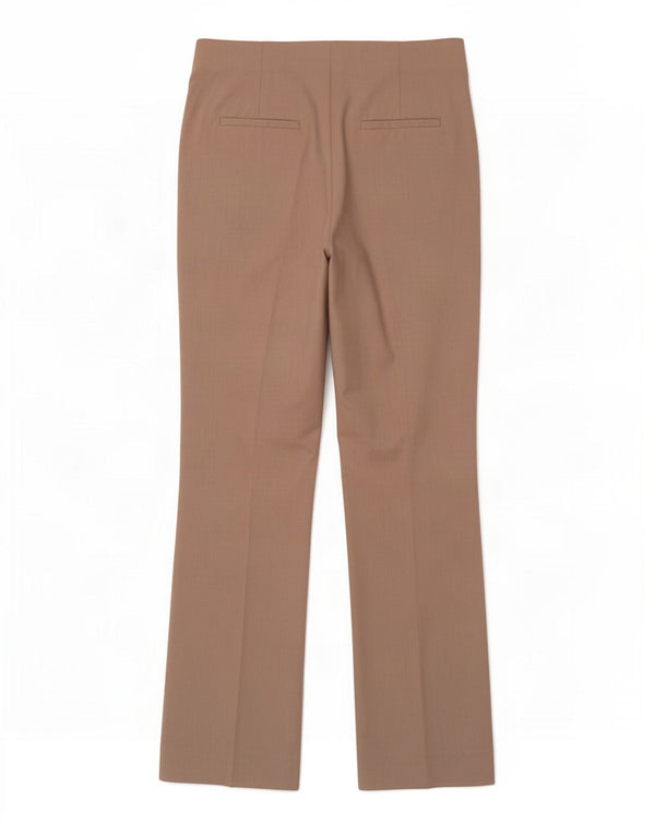 Spodnie damskie Zara Bootcut EU 40 Medium W30 L31 Beżowe