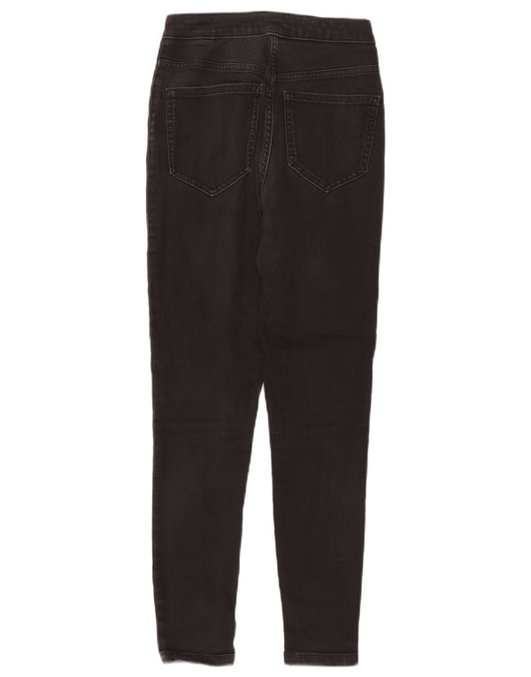 Marks & Spencer Damskie Super Skinny Jeans UK 8 Small W26 L26 Czarna bawełna