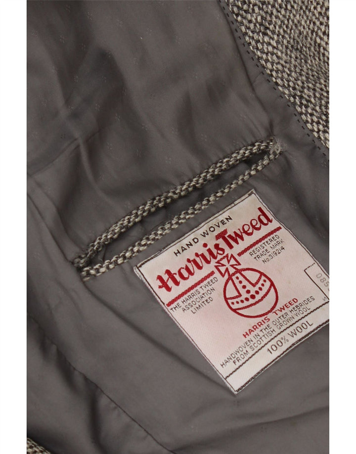 Męska marynarka Centaur Harris Tweed Blazer UK 38 Średnioszara jodełka