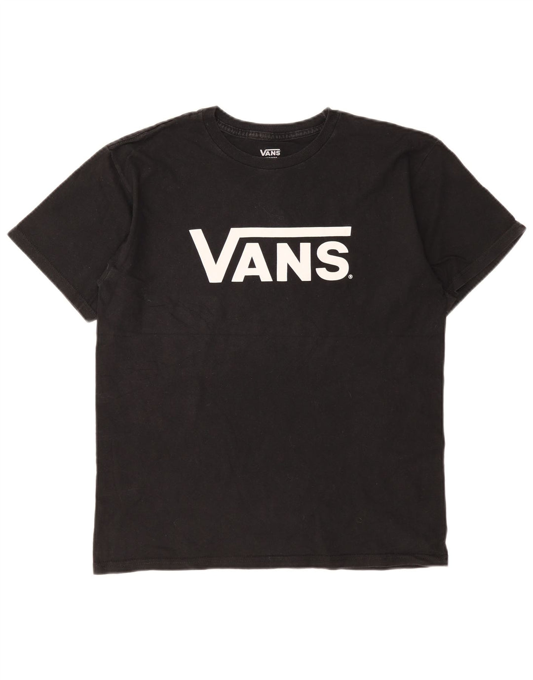 Męski T-shirt z grafiką Vans, średni czarny, bawełniany