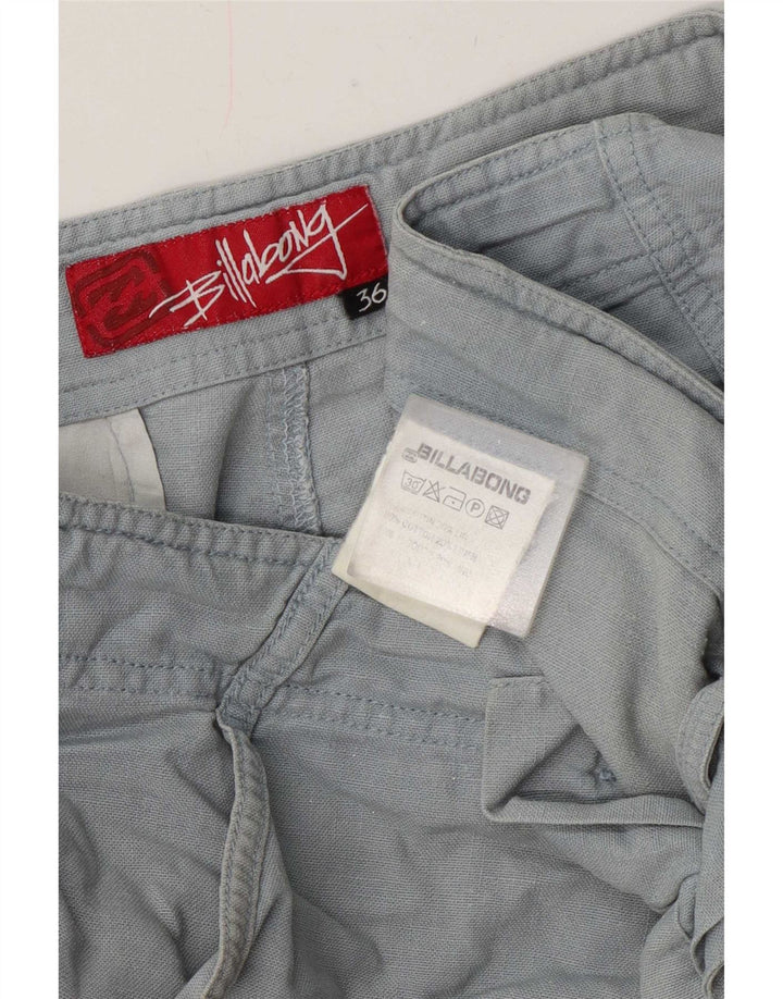 Męskie spodenki Chino Billabong W36, duże, niebieskie, bawełniane