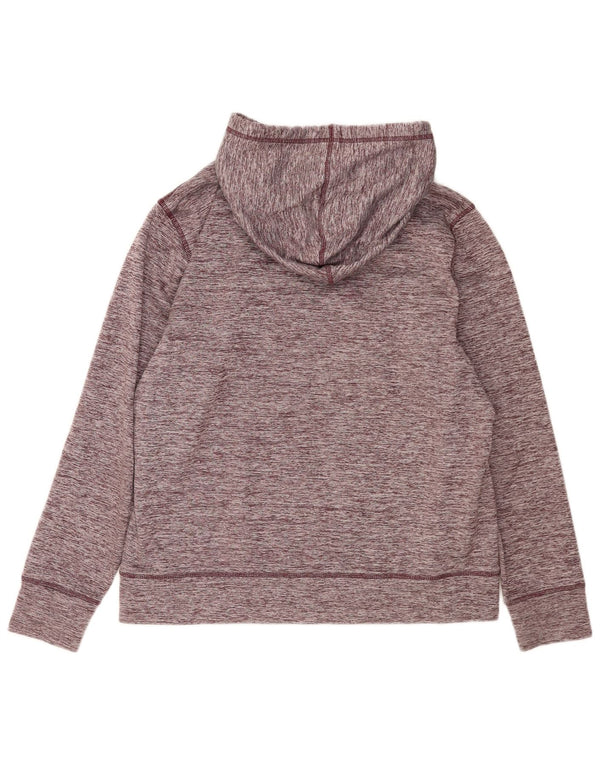 Damska bluza z kapturem Under Armour Graphic UK 18 XL, burgundowa, nakrapiana