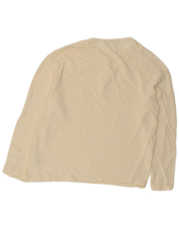 Bluzka damska Zara Top UK 18 XL Off White Cotton