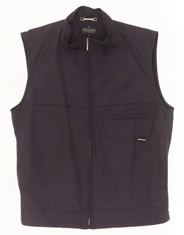 Męska kamizelka Utility IT 52 XL Trussardi Jeans granatowa