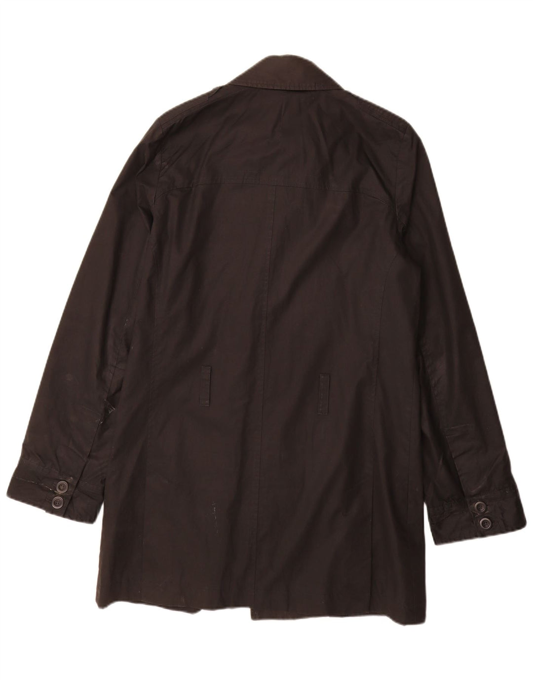 Płaszcz męski REISS UK 36, mały, czarny, bawełniany