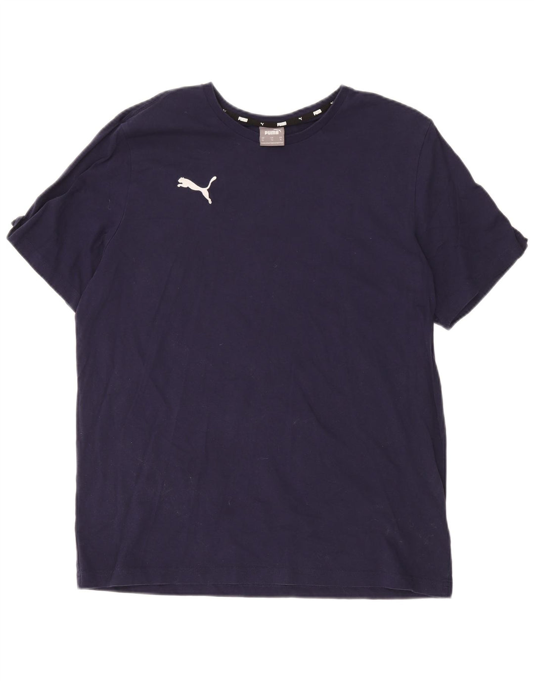 T-shirt męski Puma Top XL, granatowy, bawełniany