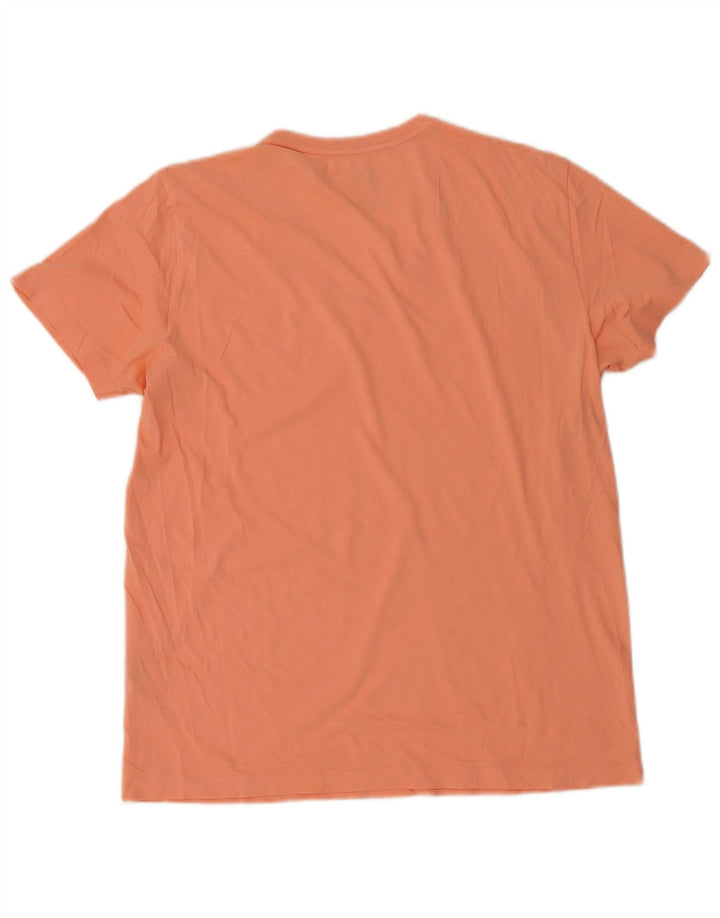 T-shirt męski Armani Exchange Top, średni, różowy, bawełniany