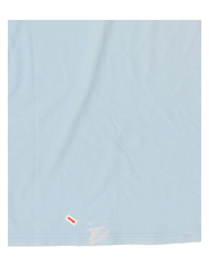 GEOX Mens Polo Shirt Large Blue Cotton Vintage Geox and Second-Hand Geox from Messina Hembry 