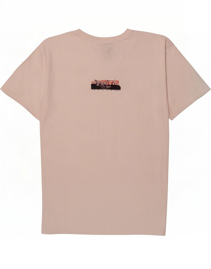 Męski T-shirt z grafiką Ellesse, mały, biały, bawełniany