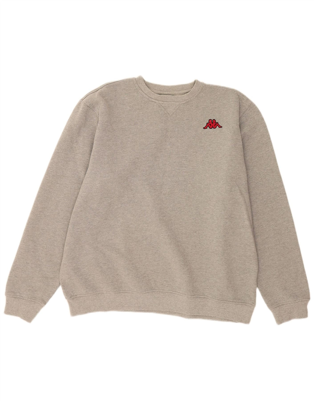 Męski sweter Kappa 2XL Szara bawełna