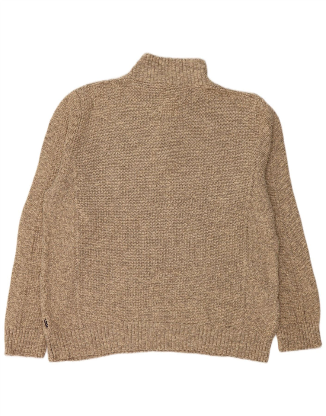Męski sweter zapinany na zamek FAT FACE XL, szary, bawełniany