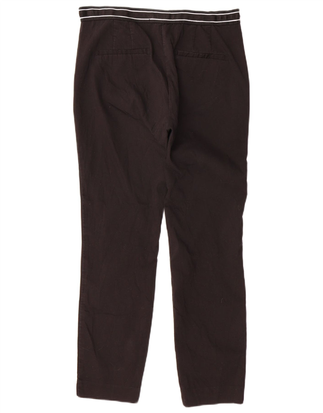 ZARA Womens Slim Chino Trousers Medium W30 L27 Brown Cotton
