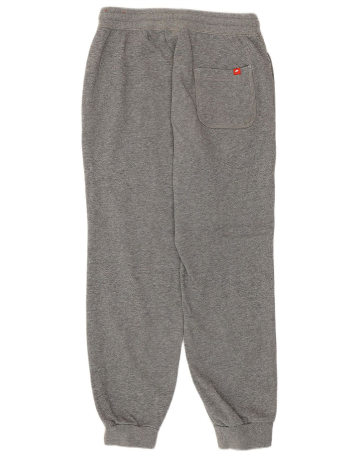 Męskie spodnie dresowe Nike, małe, szare, bawełniane