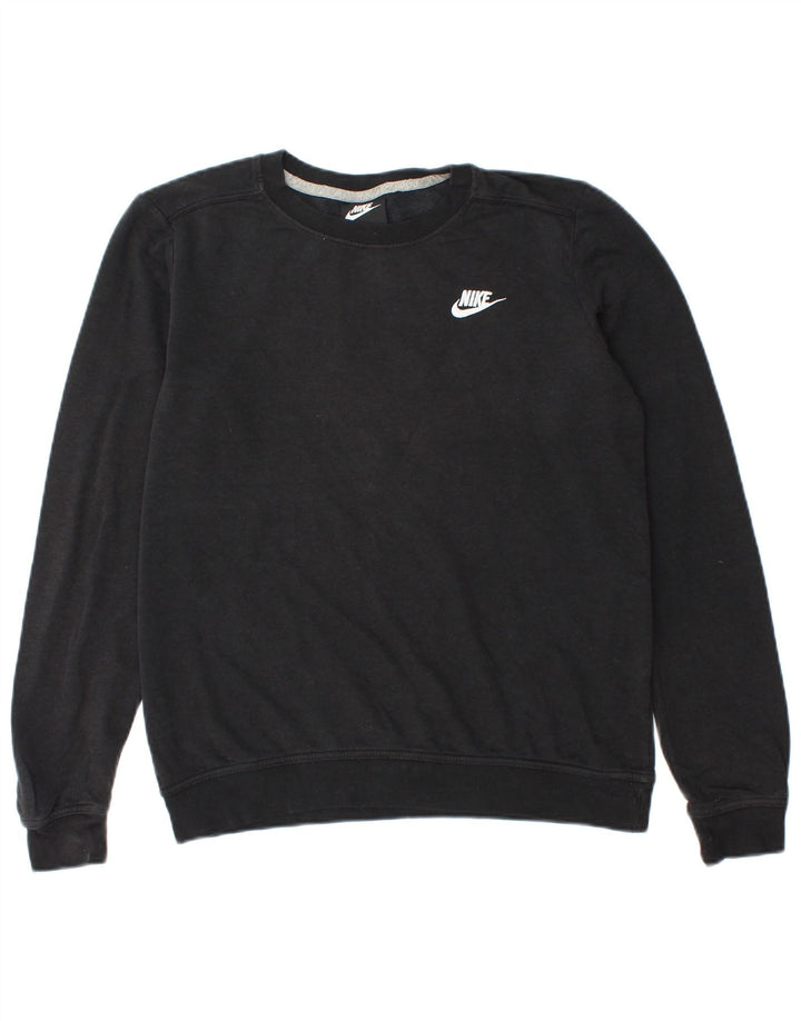 Męska bluza dresowa Nike, mała, czarna, bawełniana