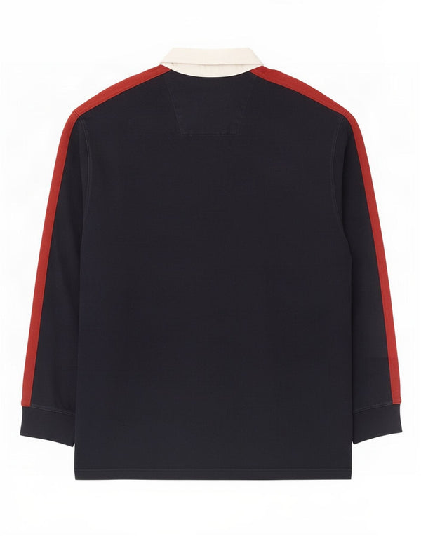 Męska niebieska koszulka polo do rugby Marks & Spencer w kolorze granatowym, 2XL