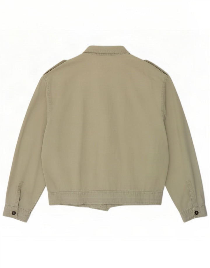 Benetton Męska kurtka wojskowa bomber IT 48 Medium Green