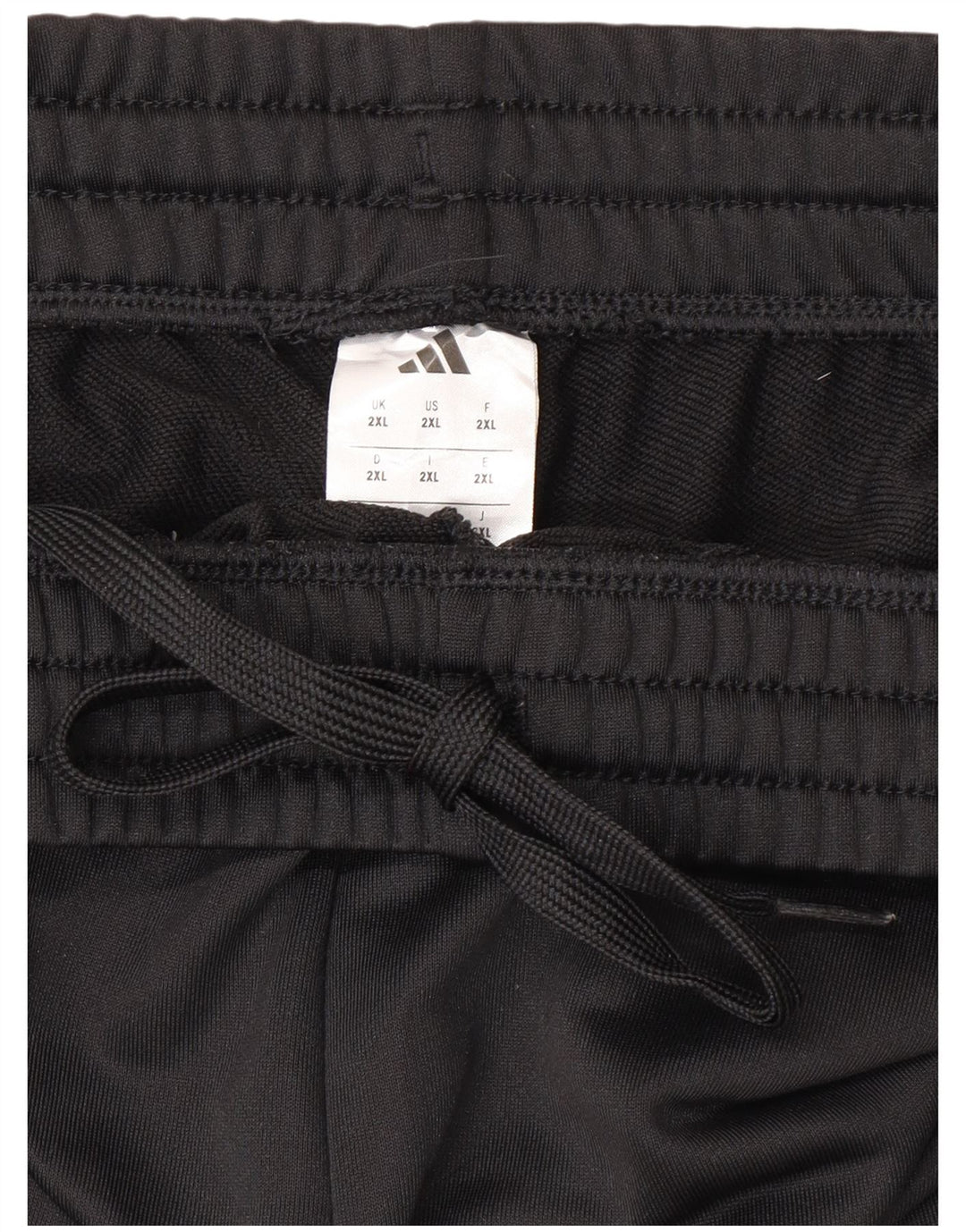 Adidas Męskie spodnie dresowe Joggery 2XL Czarny poliester