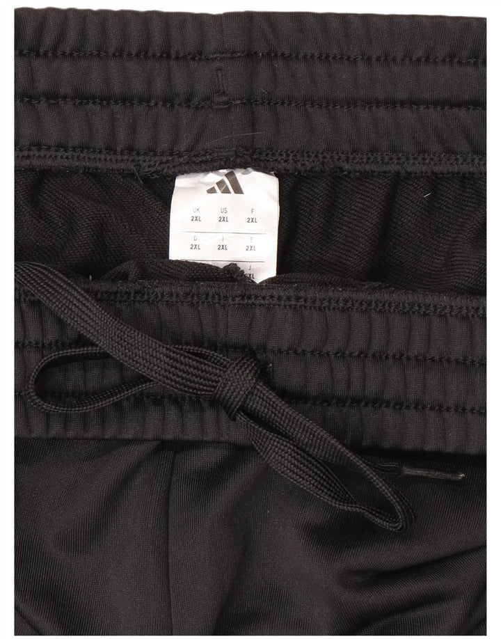 Adidas Męskie spodnie dresowe Joggery 2XL Czarny poliester
