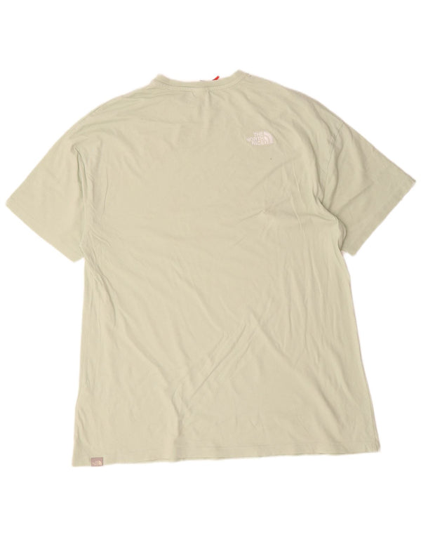 The North Face Womens Oversized T-Shirt Dress UK 14 Medium Green Cotton