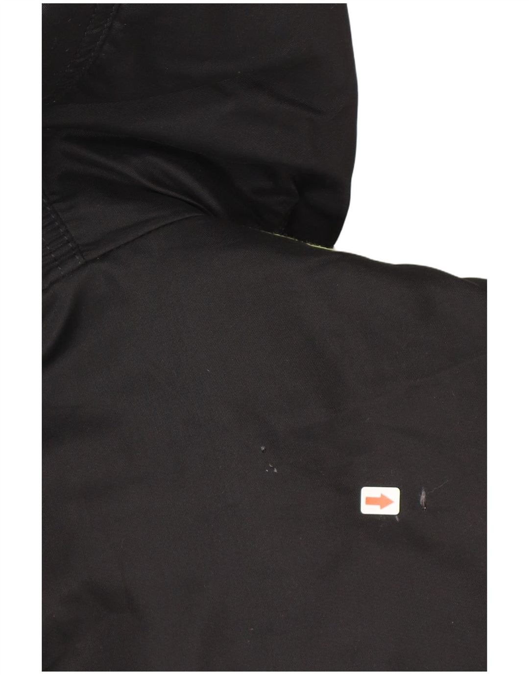 Męska kurtka wiatrówka z kapturem Valentino US 42 XL, czarny, geometryczny poliester