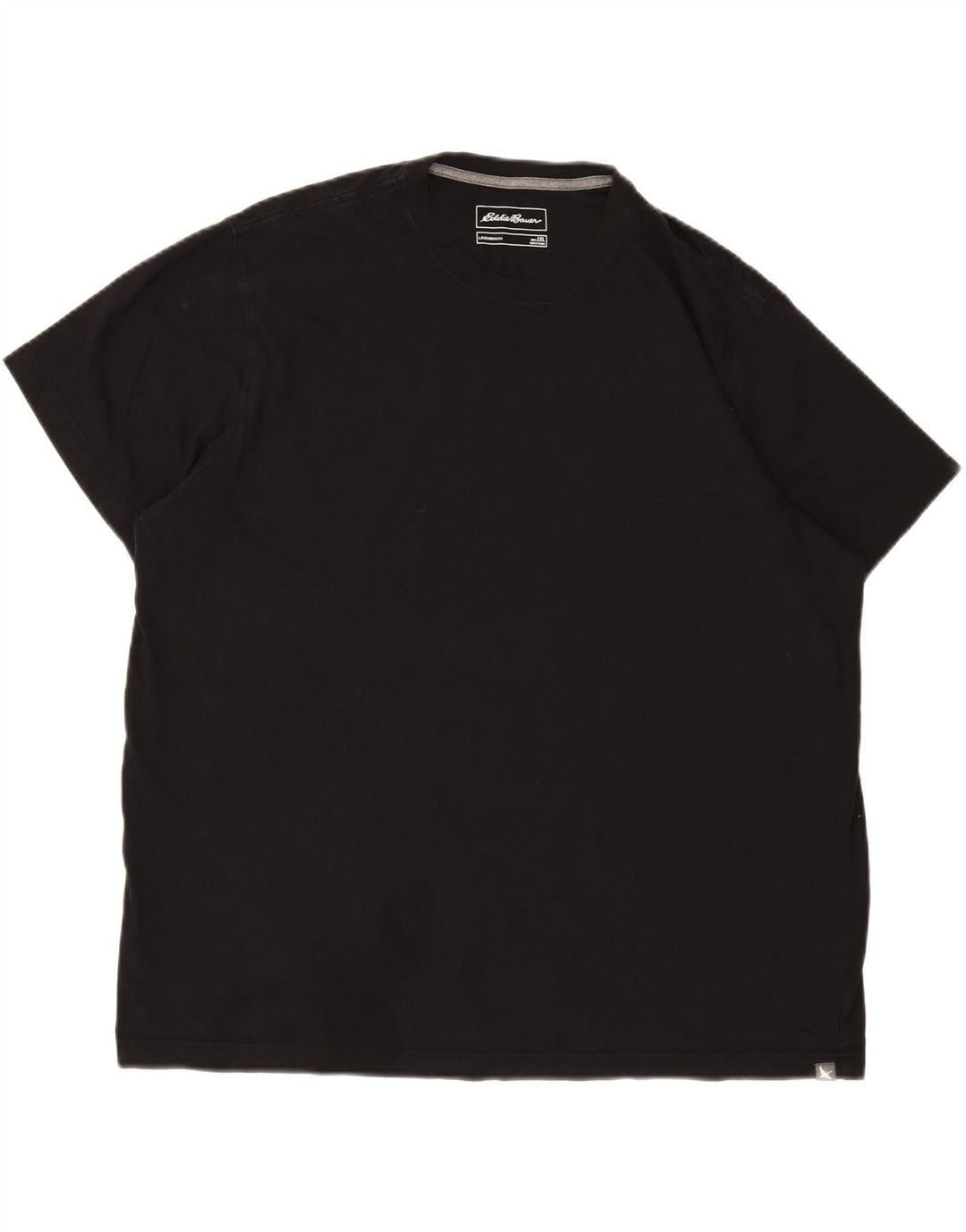 EDDIE BAUER Mens T-Shirt Top 2XL Black Cotton Vintage Eddie Bauer and Second-Hand Eddie Bauer from Messina Hembry 
