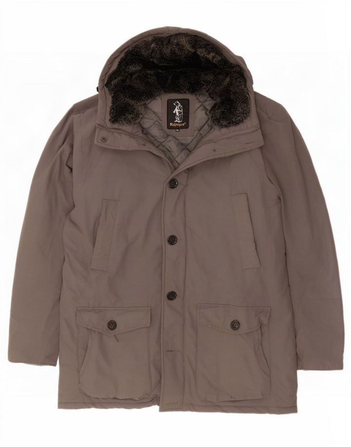 Męska kurtka parka z kapturem Refrigiwear UK 46 3XL szara