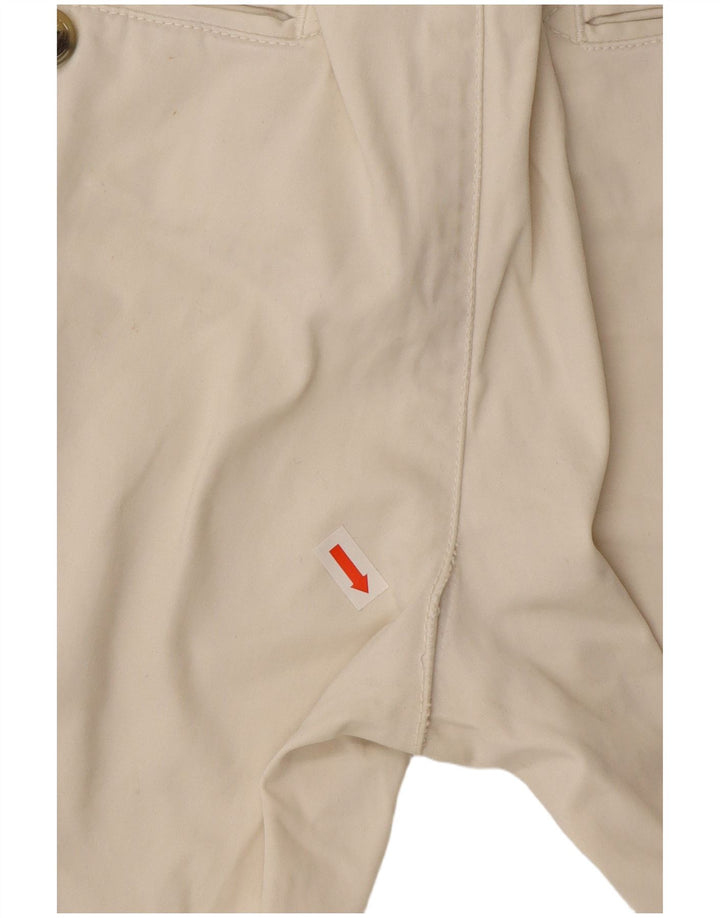 Damskie spodnie Chino Massimo Dutti EU 40 Medium W30 L29 Off White