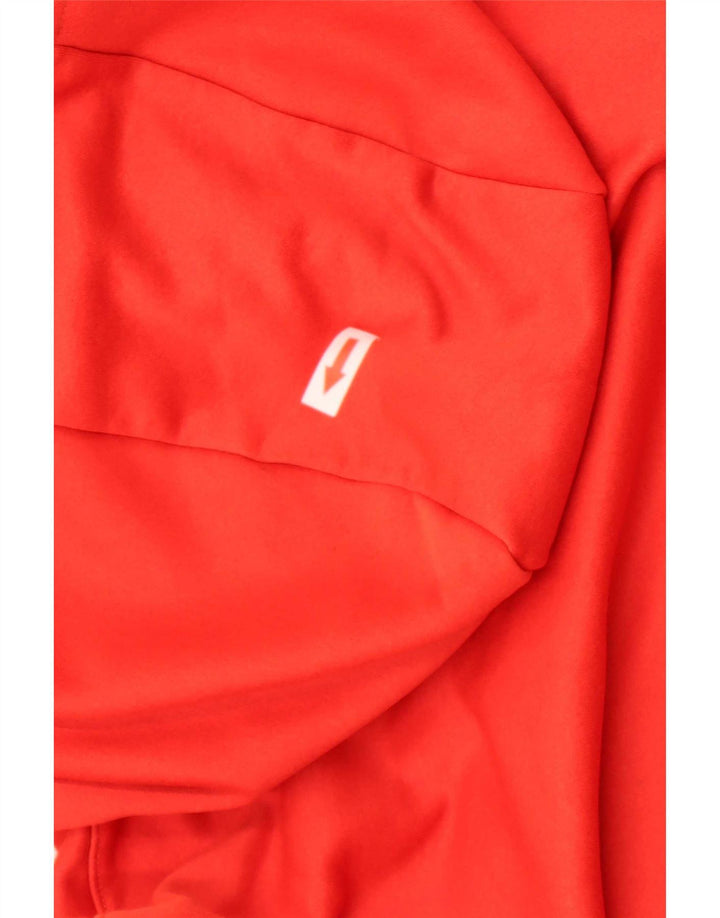 Męski sweter z kapturem The North Face w kolorze średnio czerwonym