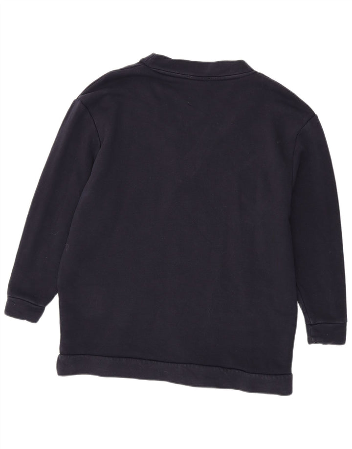 Damski sweter oversize Zara UK 14, średni granatowy