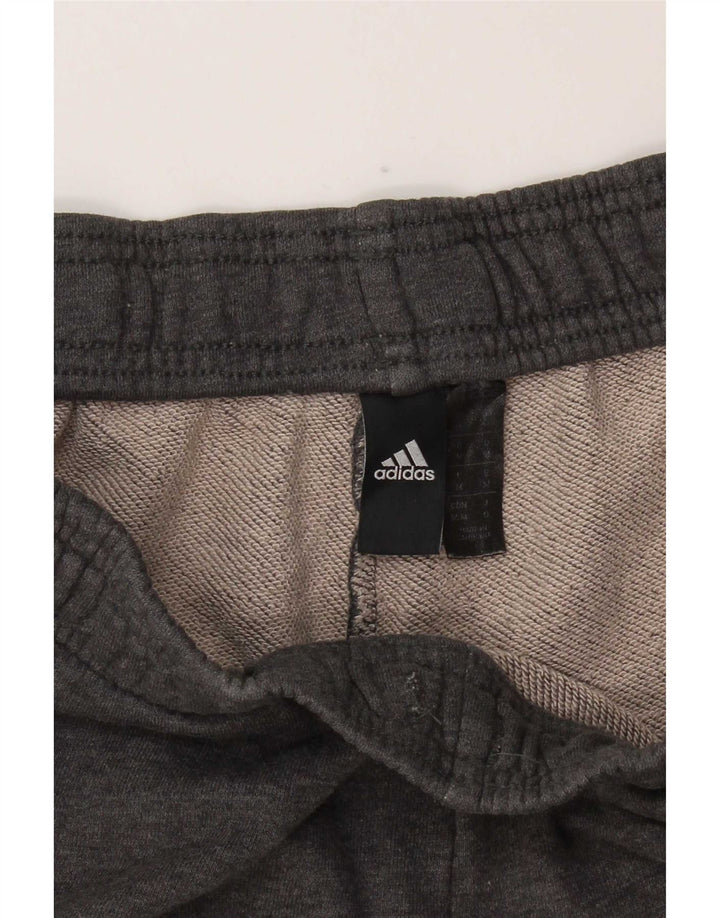 Męskie spodenki sportowe Adidas Graphic, średnioszare, bawełniane