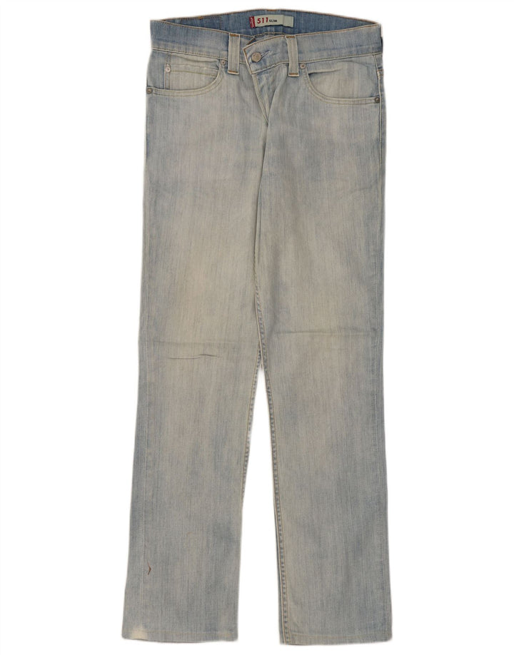 Męskie jeansy LEVI'S 511 Slim W33 L32 Niebieska bawełna