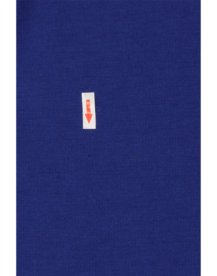 Cos Damska sukienka sweterkowa UK 10 Small Blue Wełna