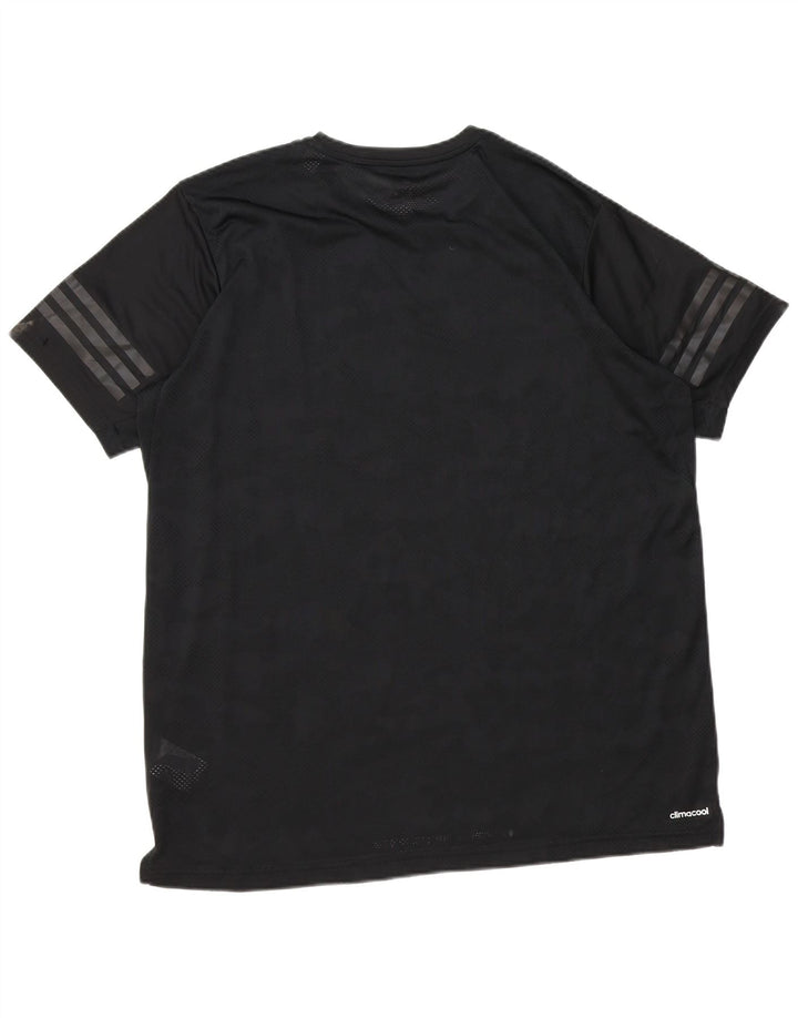 Adidas Męska koszulka Climacool Top XL Czarny poliester