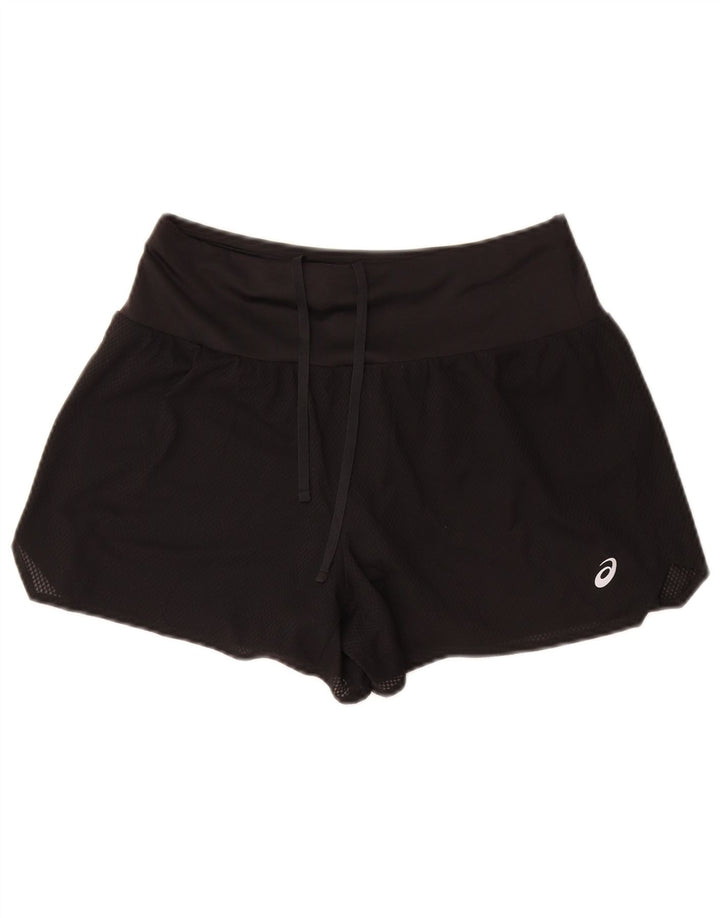 Damskie spodenki sportowe Asics UK 12, średni czarny poliester