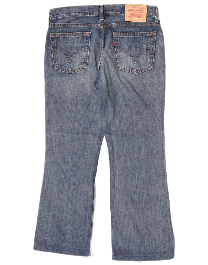 Damskie jeansy Levi's 529 Flared W32 L27 Niebieskie bawełniane