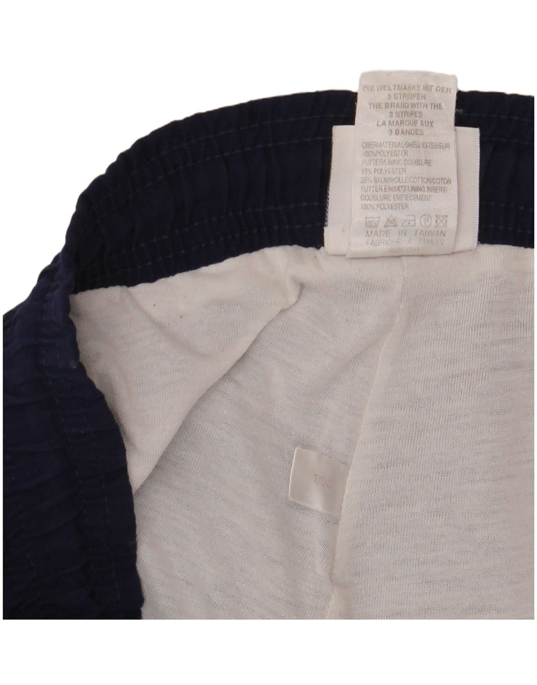 Adidas Męskie Spodnie Dresowe Joggery Duże Granatowe Poliester