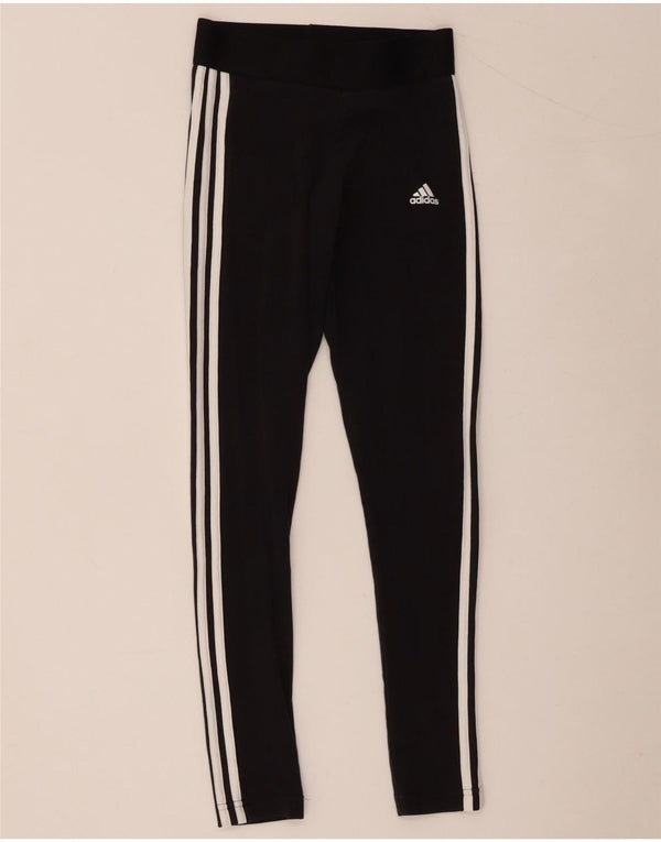 Legginsy damskie Adidas UK 4/6 XS, czarna bawełna