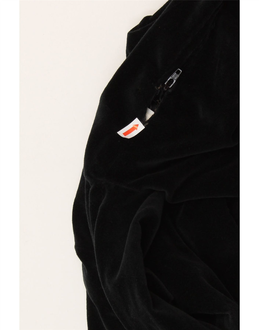 Aksamitna sukienka damska SISLEY UK 6 XS, czarna, bawełniana