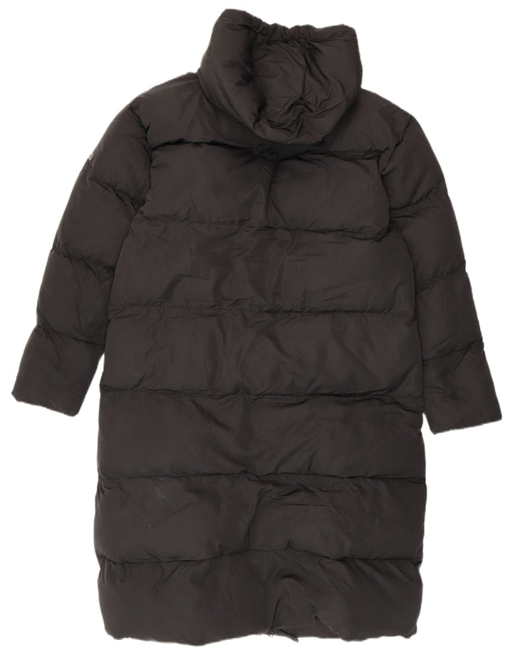 Damski płaszcz oversize Superdry z wypełnieniem UK 8, mały, czarny poliester