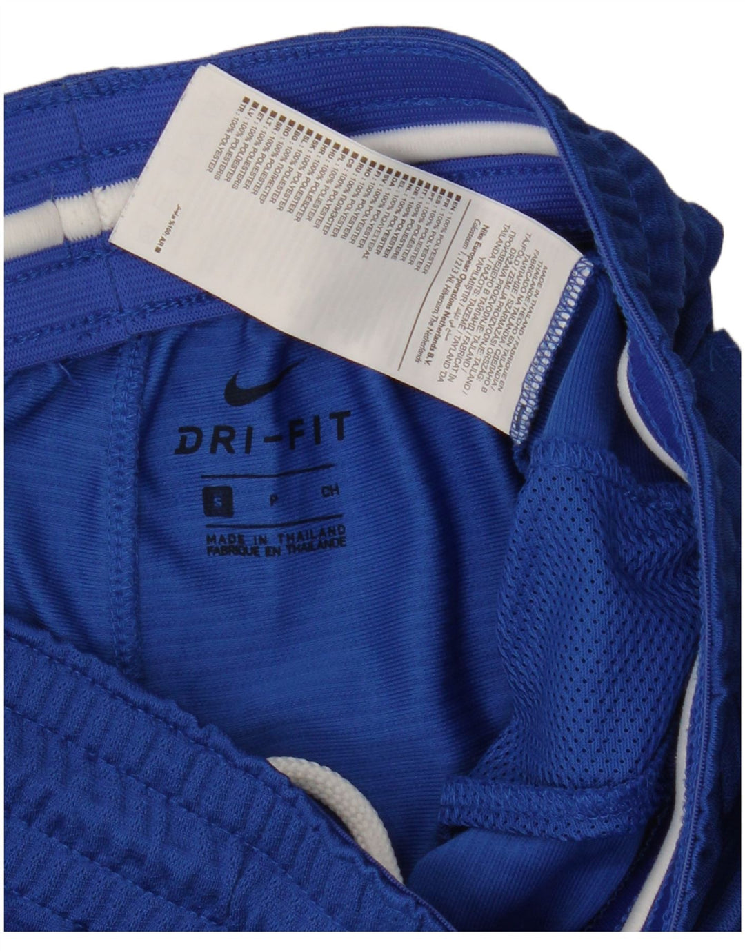 Męskie spodenki sportowe Nike Dri Fit Graphic, małe, niebieskie, poliestrowe