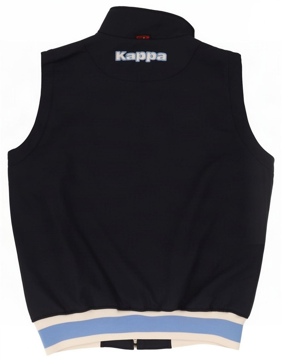 Kappa Męska bluza dresowa z grafiką, mała granatowa Kolorblok