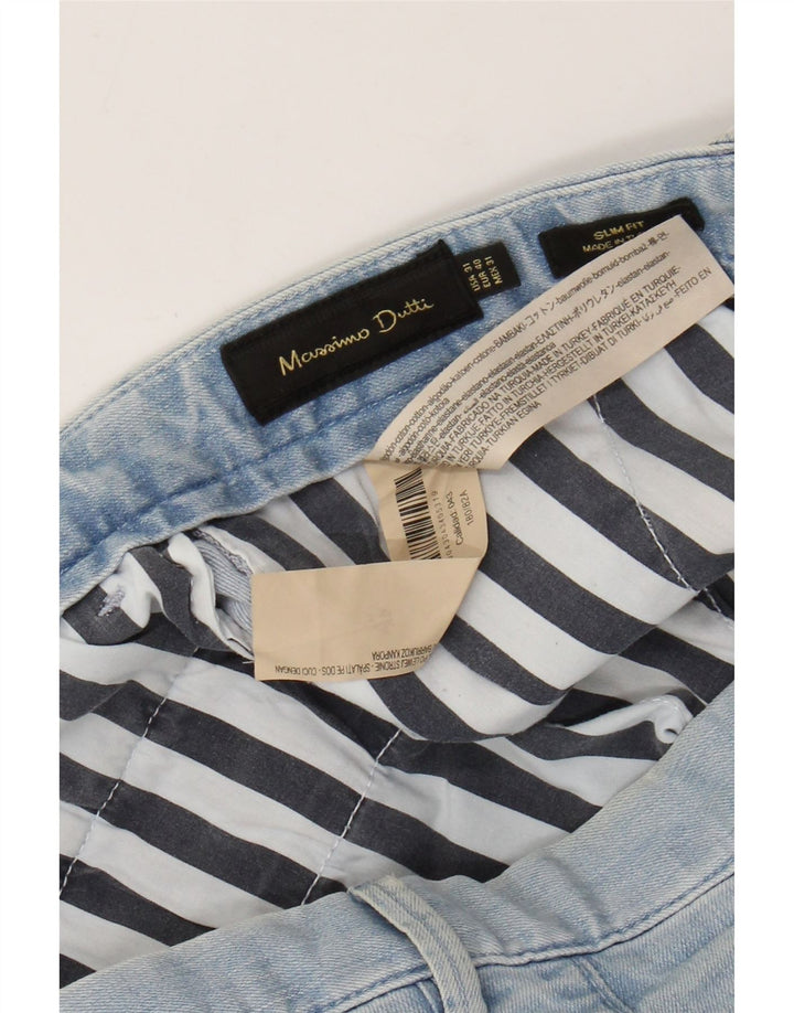 Jeansy męskie Massimo Dutti EU 40 Medium W31 L26 Niebieskie bawełniane