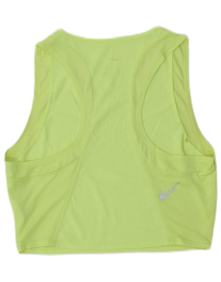 Damska kamizelka Nike Dri Fit Crop Top UK 12, średnia zieleń