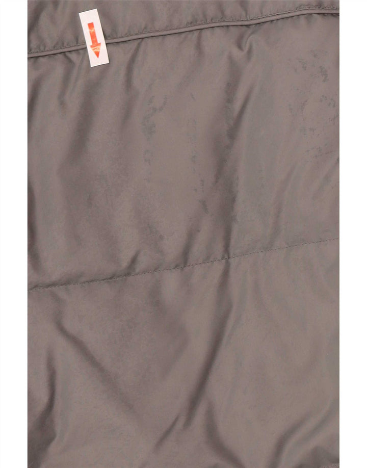 Męska, oversize'owa wyściełana kurtka Champion UK 10 Small Grey Colorblock